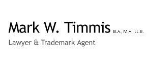 Mark W. Timmis, B.A, M.A, LL.B, Lawyer And Trademark Agent